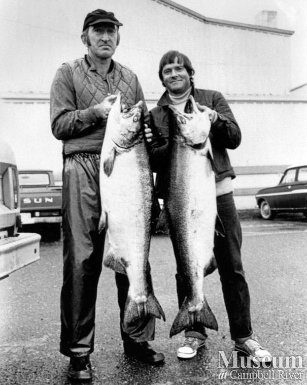 Jack Cameron with his catch
