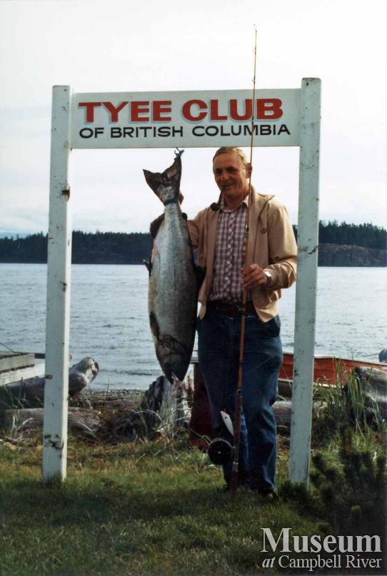 Unknown angler with fish
