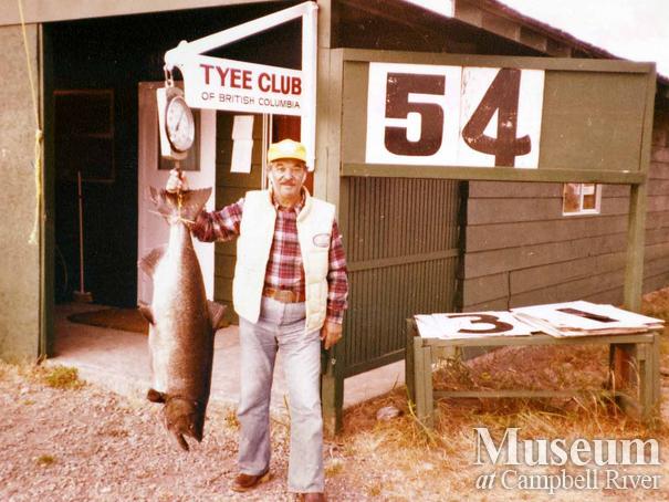 Ben Singer with catch