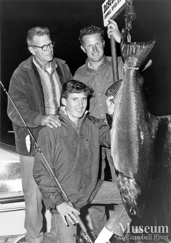 Mr. Reilly Clark with his catch