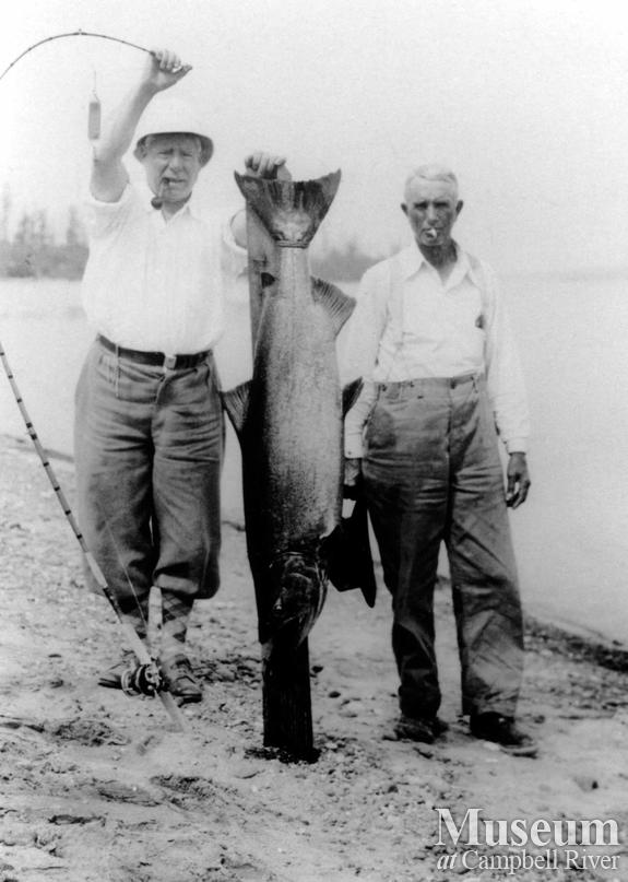 A.N. Wolverton and guide Dave McDonald
