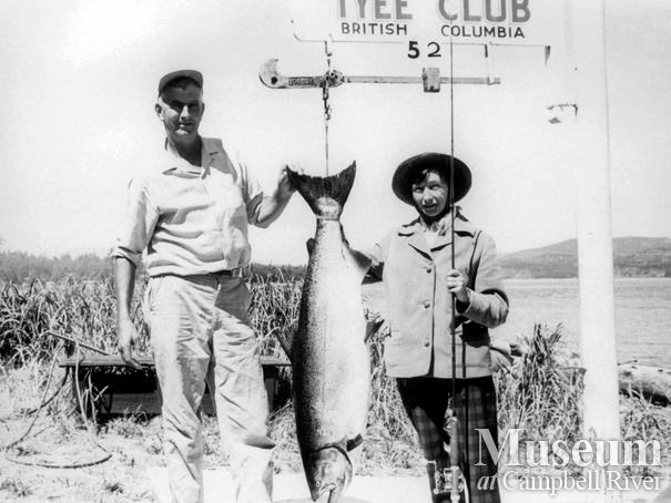 Ivy McDonald with her catch
