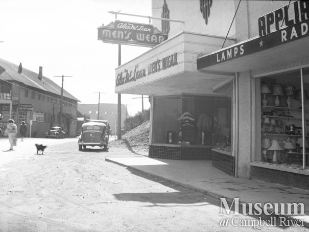 Downtown Campbell River, 1950