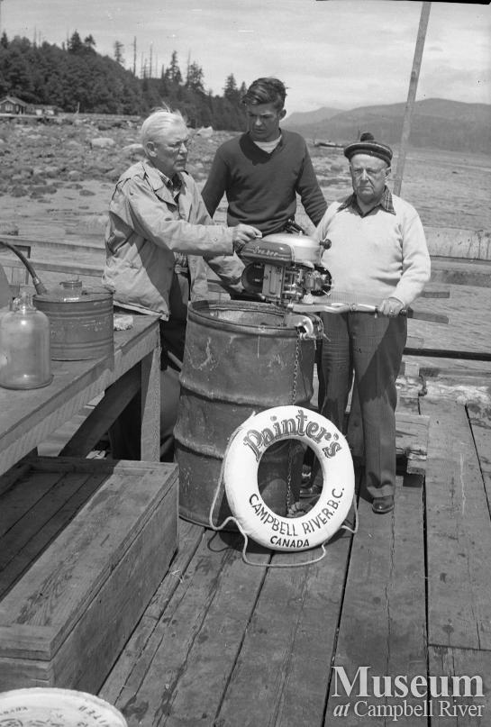 Guests on the Dock at Painter's Lodge