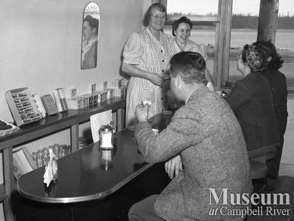 Interior of a Café in Campbell River