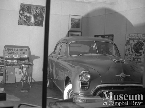 Display window at Campbell River Garage Ltd