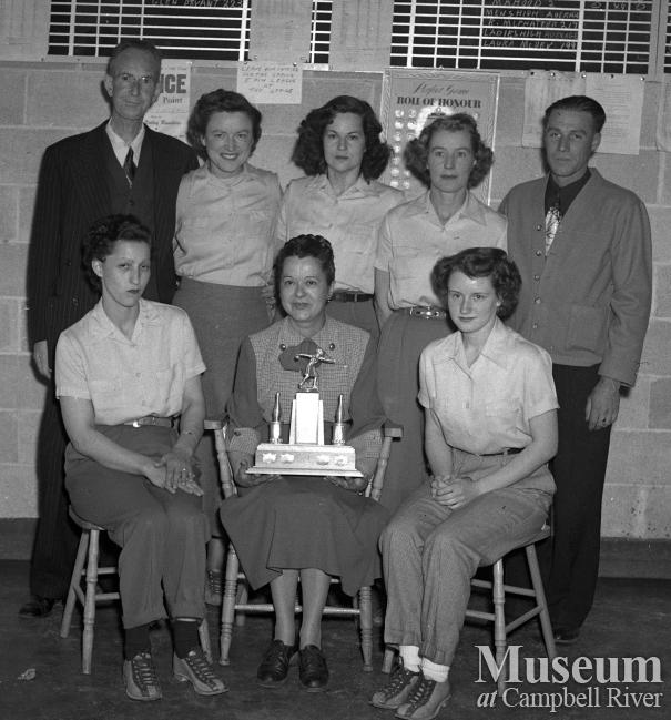 Campbell River bowling team