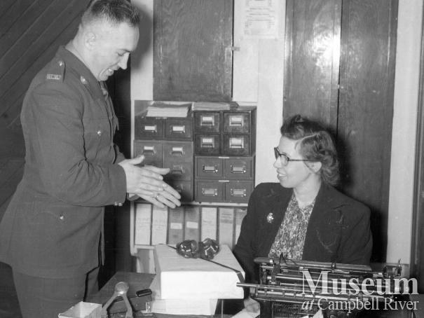 RCMP officer and office staff member, Campbell River detachment