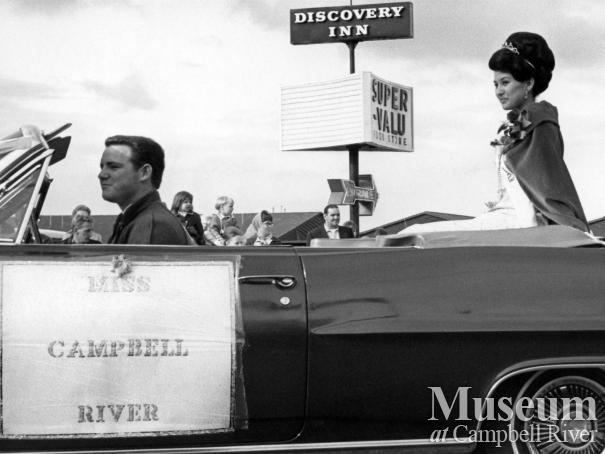 Miss Campbell River, Karen Imamura, in Spring Fair Parade