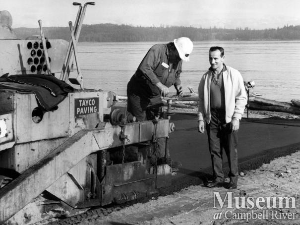 Fish and Wildlife boat ramp on Tyee Spit is paved