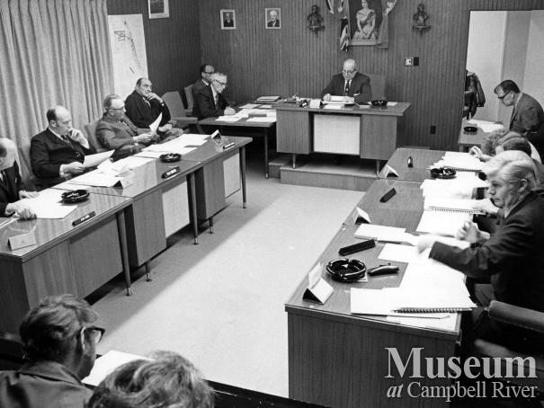 Campbell River's Municipal Council meeting