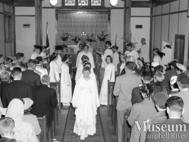 Job's Daughters at St. Peter's Anglican Church